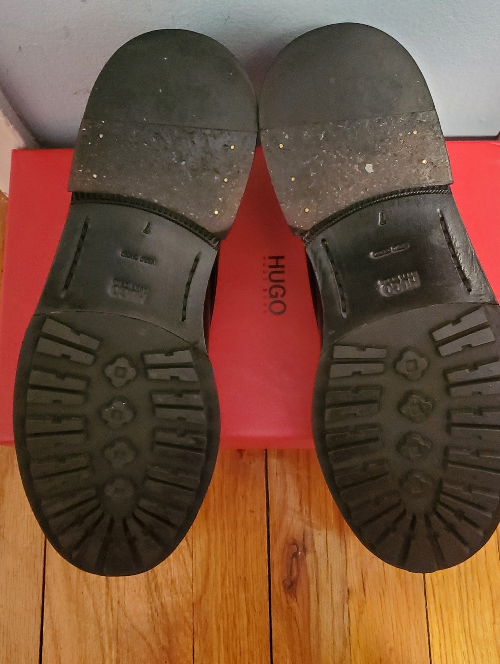 Hugo Boss Men’s Derby Lug Shoes - Picture 4 of 16